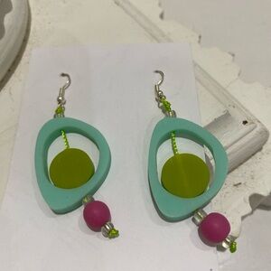 Colorful Geometric Earrings